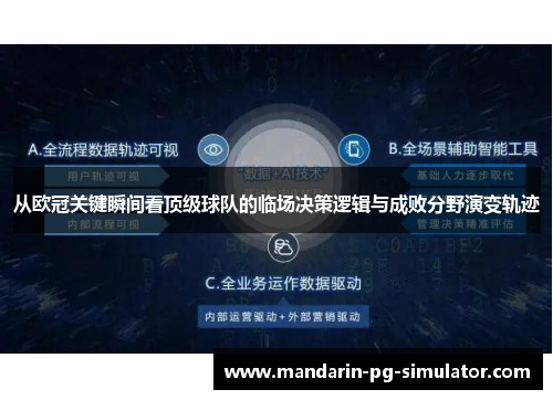 从欧冠关键瞬间看顶级球队的临场决策逻辑与成败分野演变轨迹